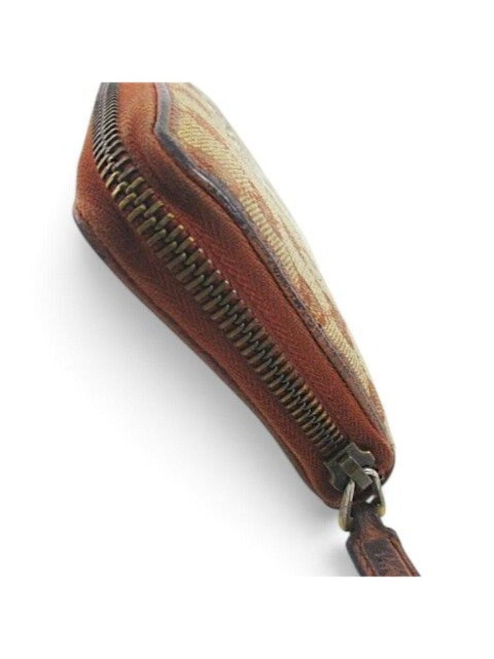 Gucci New York Yankees Zip Around Wallet Brown Canvas - Picture 4 of 9